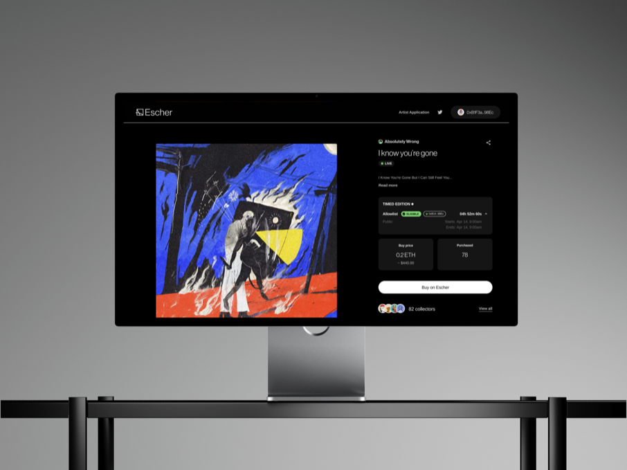 Desktop view of a marketplace interface